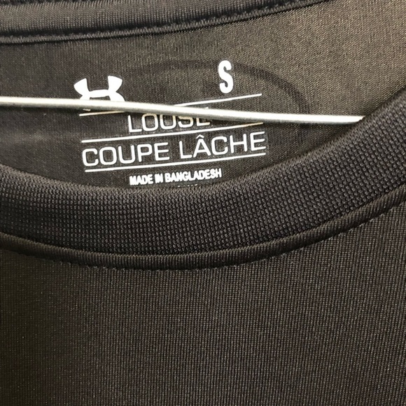 Black Under Armour tshirt men’s size small NWOT - Picture 3 of 6